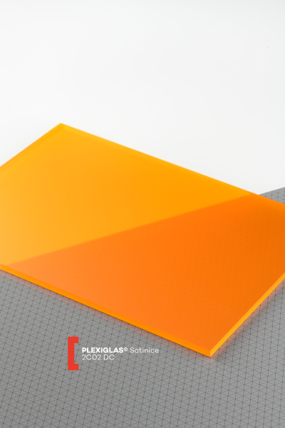 PLEXIGLAS GS Satinice, 6x2030x3050mm, 2C02 DC Orange