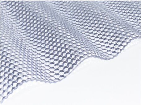MK PC Diamond SINUS 76/18; 2,8x1045x3000mm, kirgas