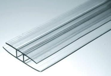 H-profiil, 8x6000mm, kirgas