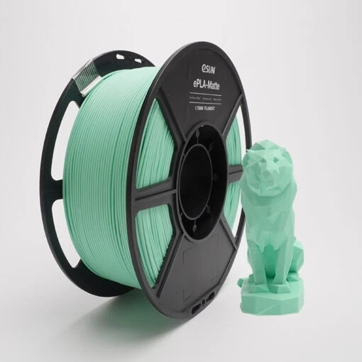 eSun Matte PLA 1.75mm 1kg Mint Green – Matt mündi roheline