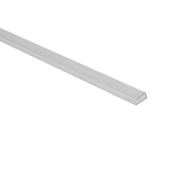U-profiil, 16x2100mm, kirgas