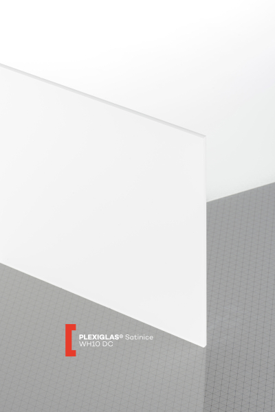 PLEXIGLAS GS Satinice, 5x2030x3050mm, WH10 DC Snow 70%
