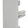 WDK HE40110RW otsakaas,  polaarvalge; RAL 9010
