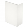 WDK HE80210RW otsakaas, polaarvalge; RAL 9010