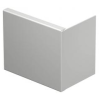 WDK HE100130RW otsakaas, polaarvalge; RAL 9010